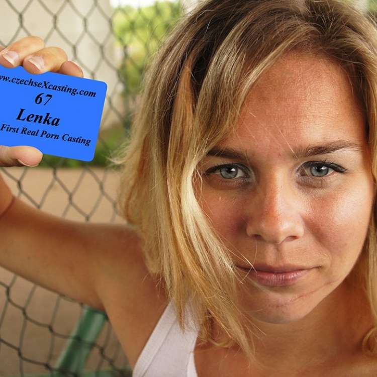 750px x 750px - Lenka at her first porn casting | Czech Sex Casting